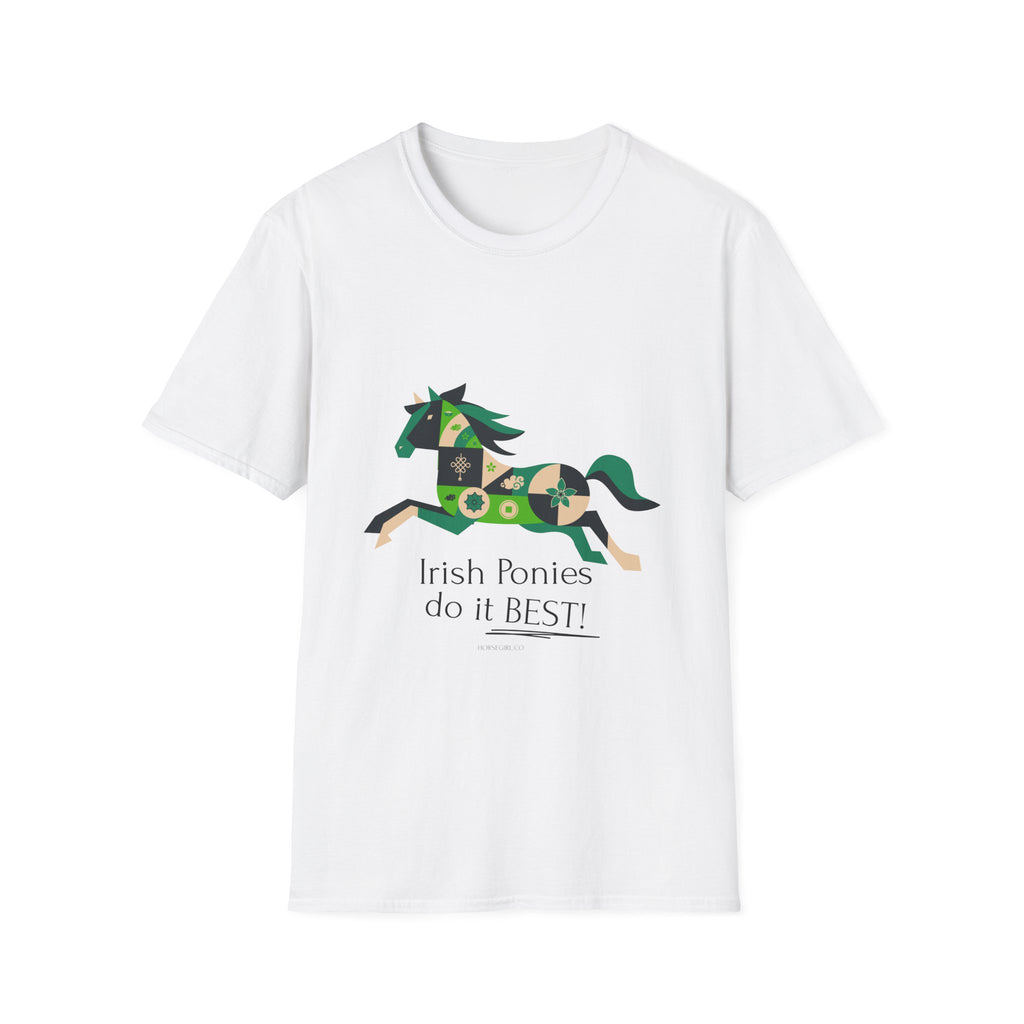 Irish Ponies Do It Best T-Shirt — St. Patrick’s Day Pony Graphic Tee