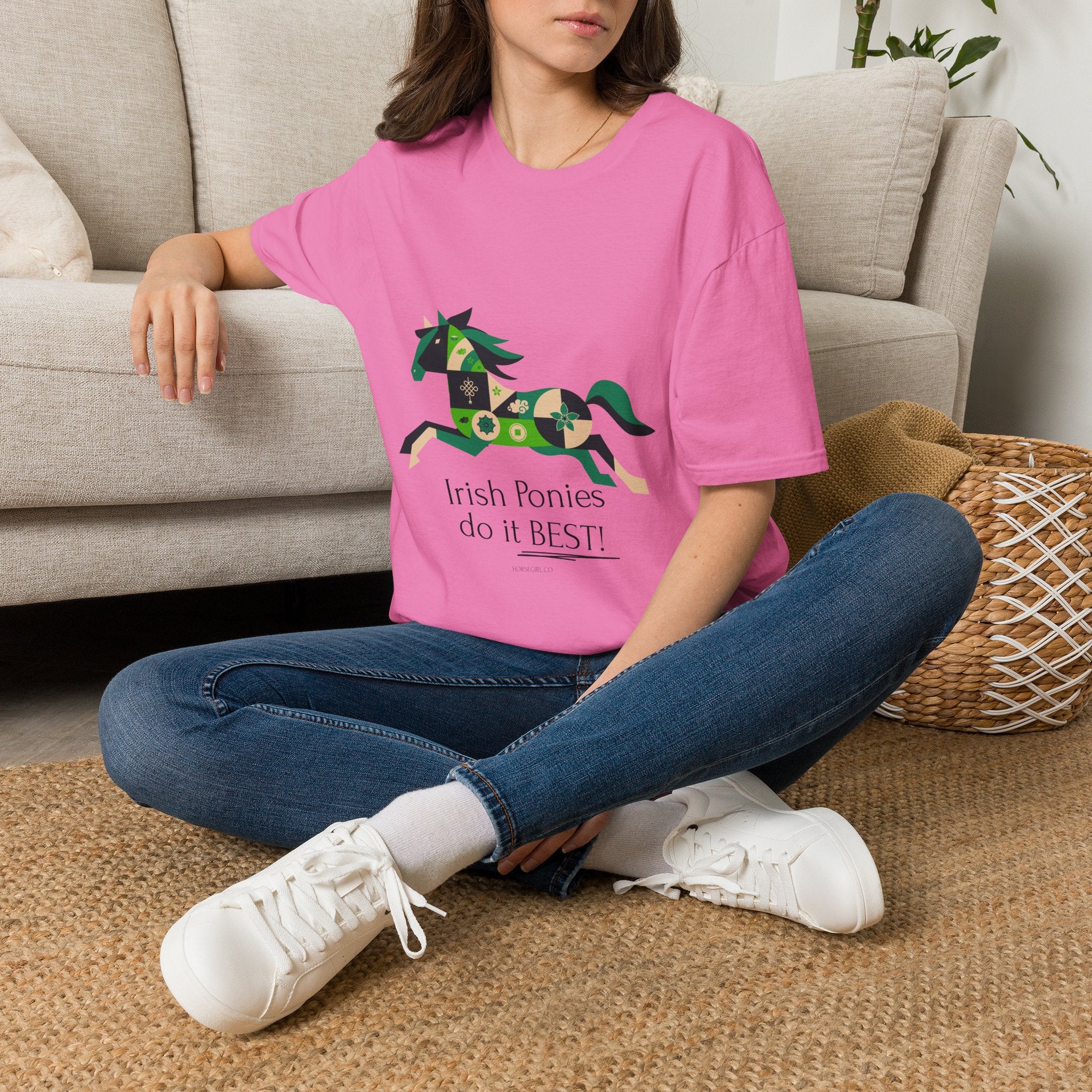 Irish Ponies Do It Best T-Shirt — St. Patrick’s Day Pony Graphic Tee