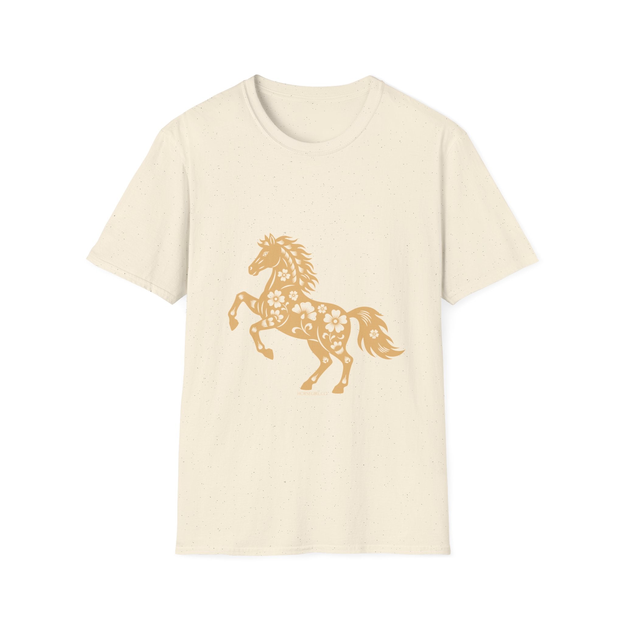 Horse Floral Graphic T-Shirt — Boho Floral Horse Tee