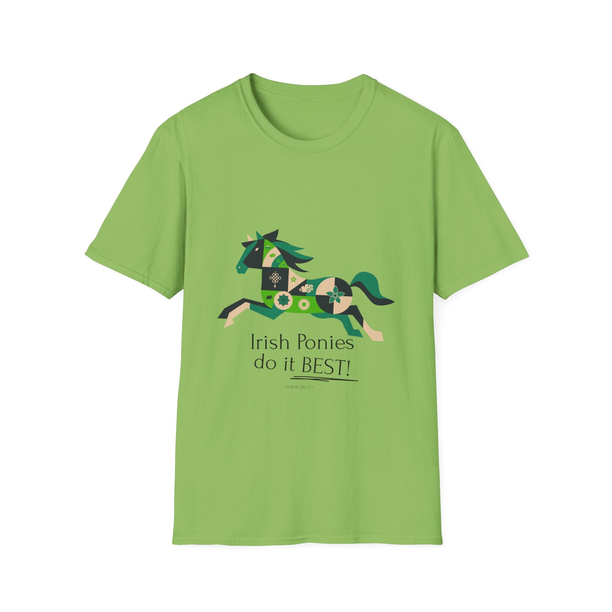 Irish Ponies Do It Best T-Shirt — St. Patrick’s Day Pony Graphic Tee