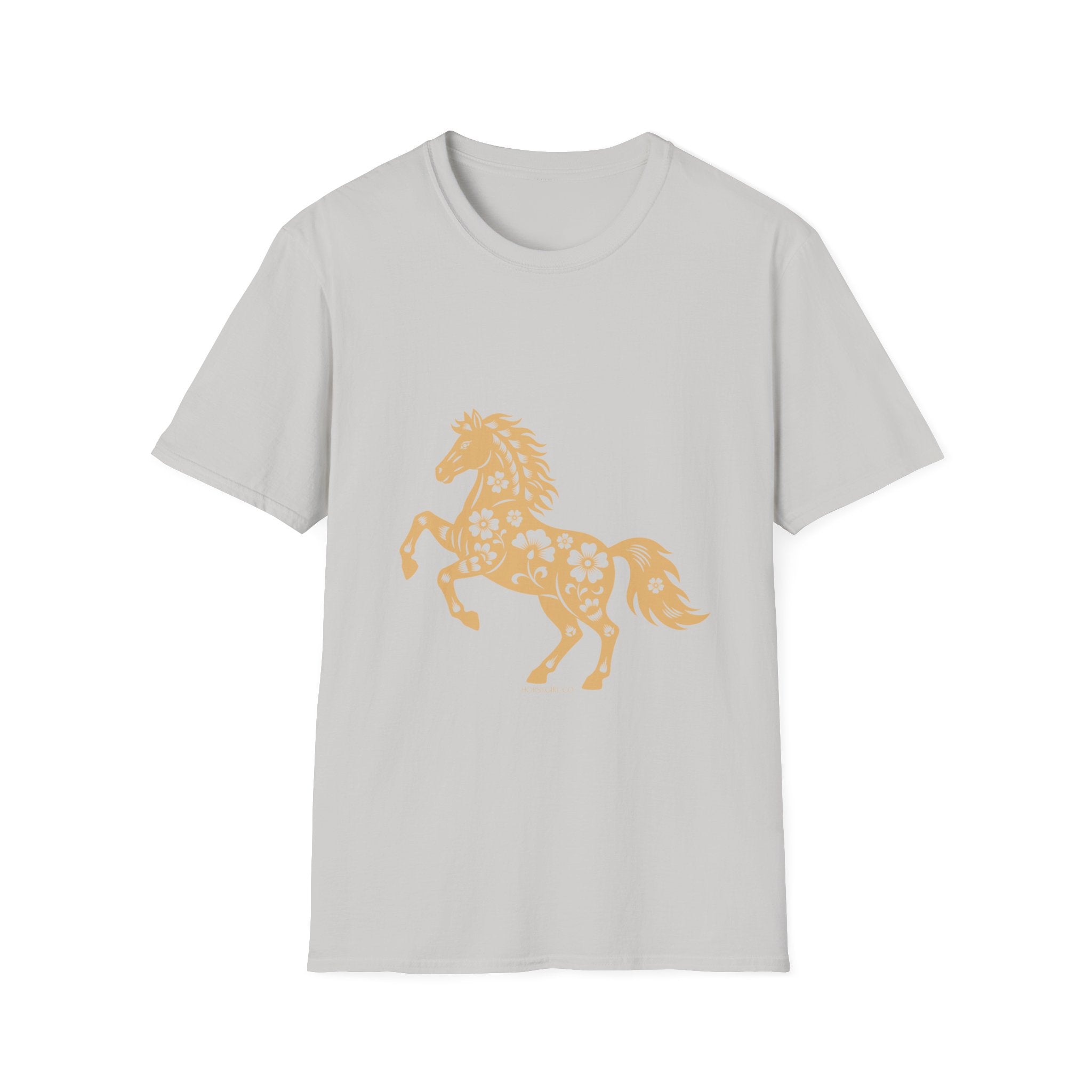 Horse Floral Graphic T-Shirt — Boho Floral Horse Tee