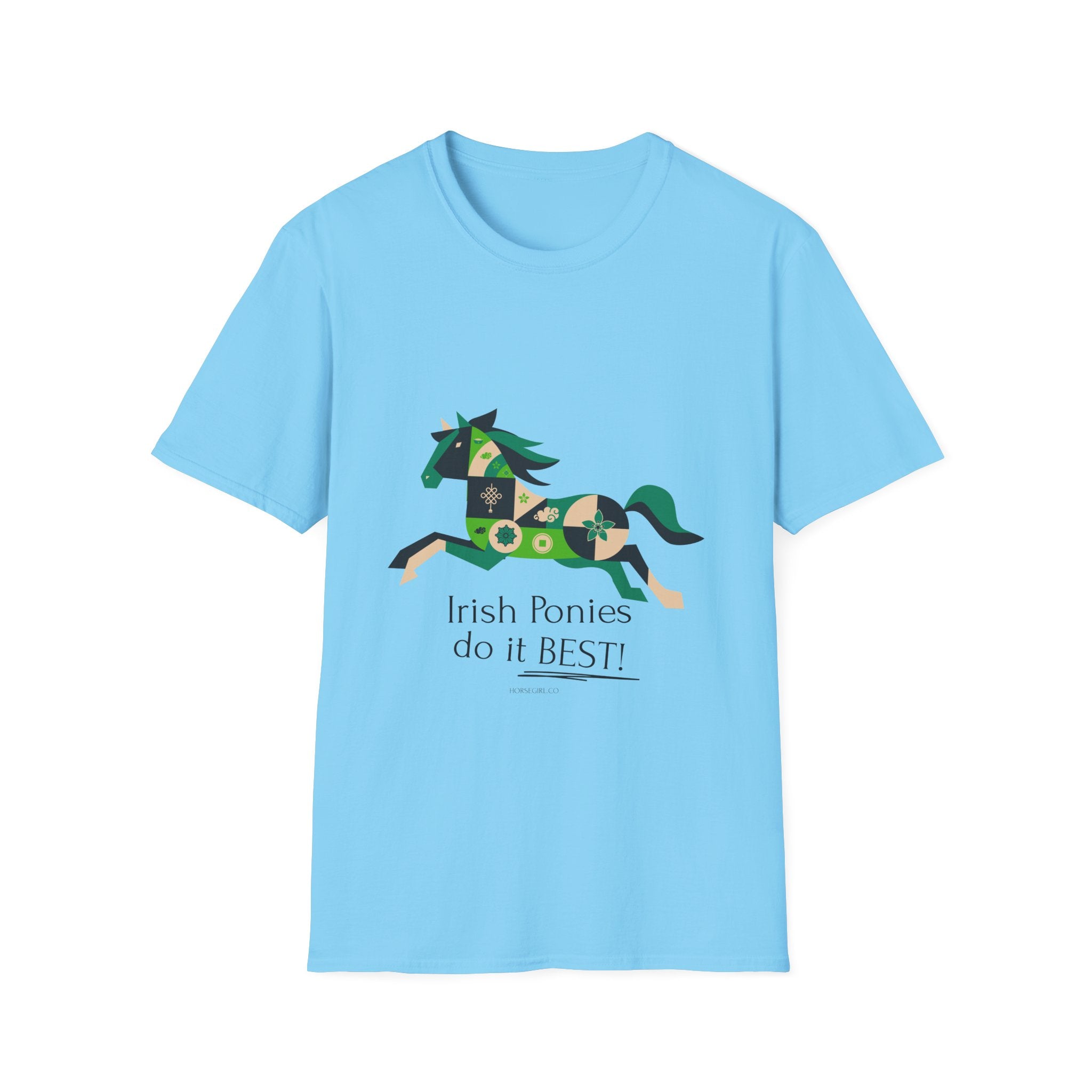 Irish Ponies Do It Best T-Shirt — St. Patrick’s Day Pony Graphic Tee