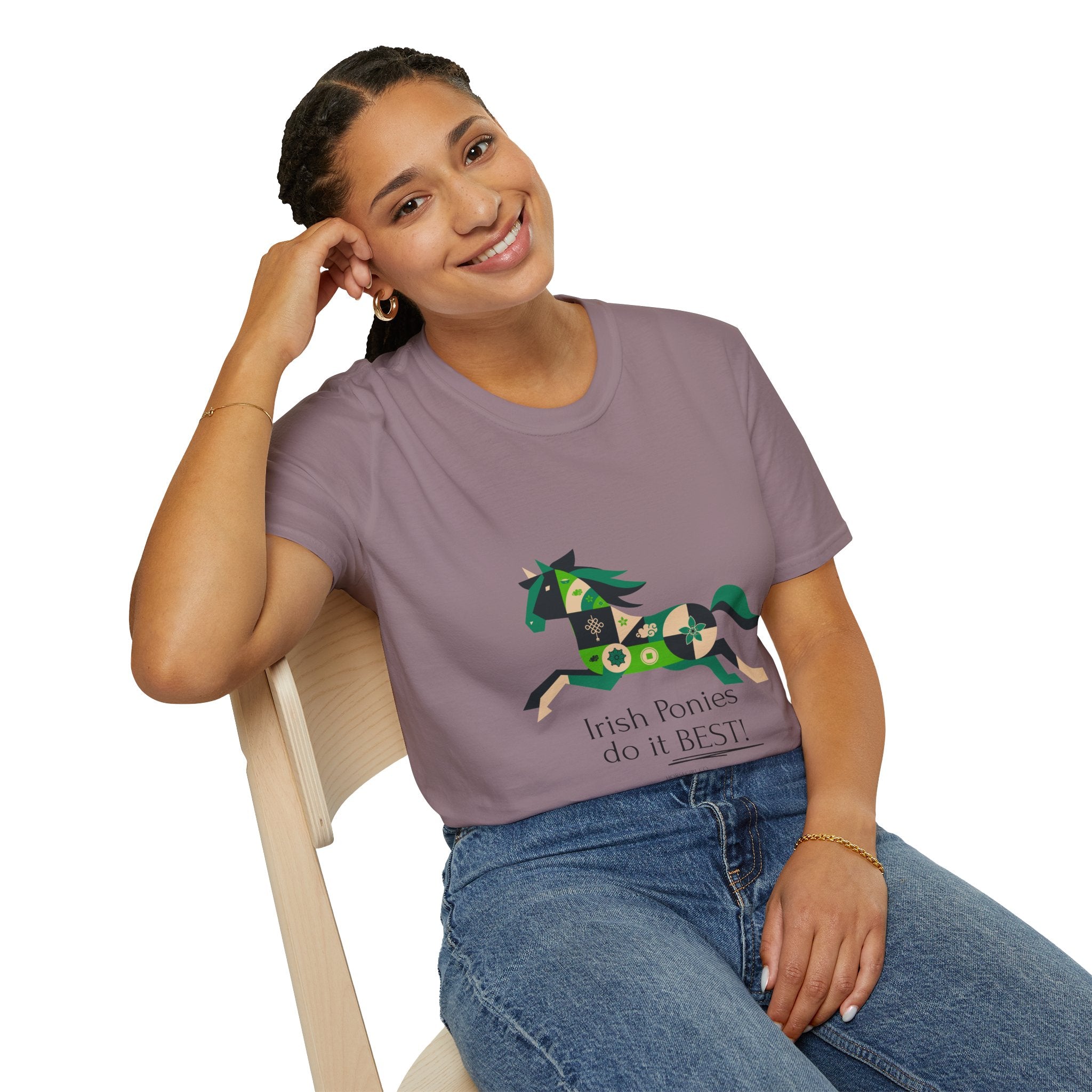 Irish Ponies Do It Best T-Shirt — St. Patrick’s Day Pony Graphic Tee