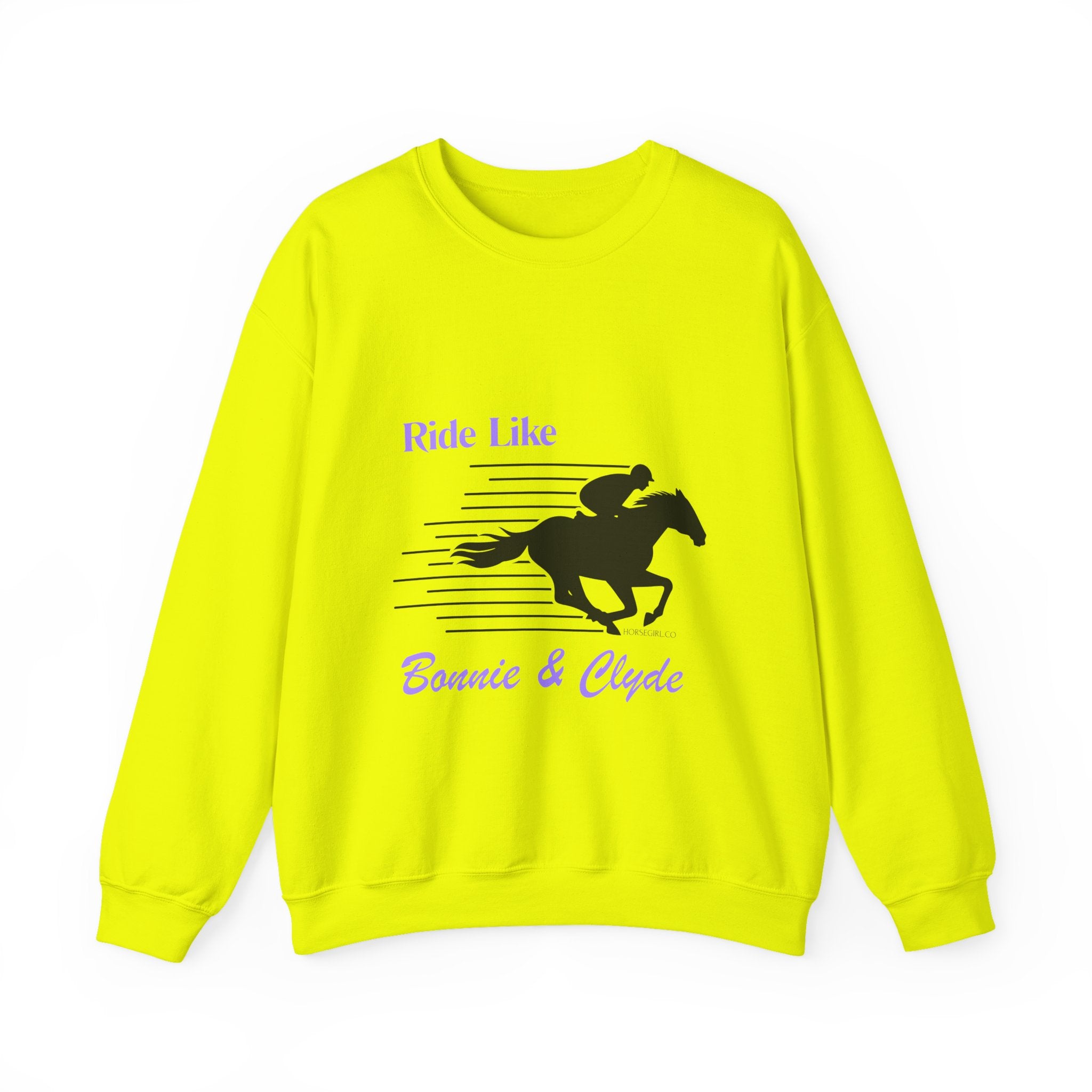 Ride Like Bonnie & Clyde Horse Riding Sweatshirt for Women
