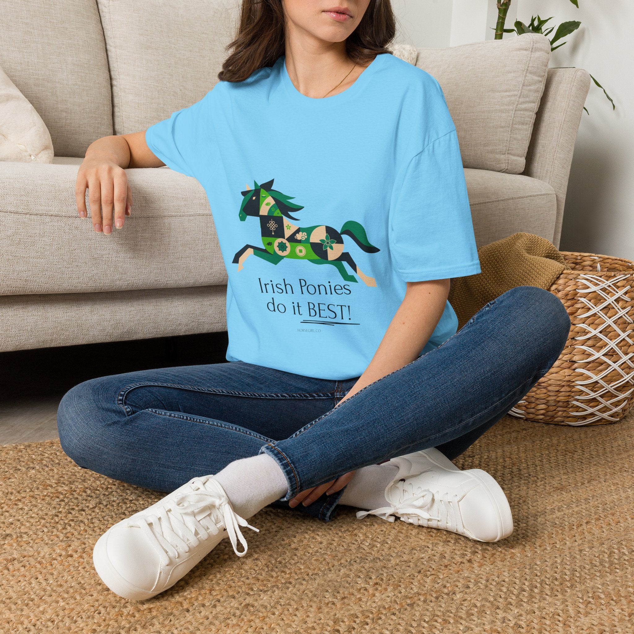 Irish Ponies Do It Best T-Shirt — St. Patrick’s Day Pony Graphic Tee