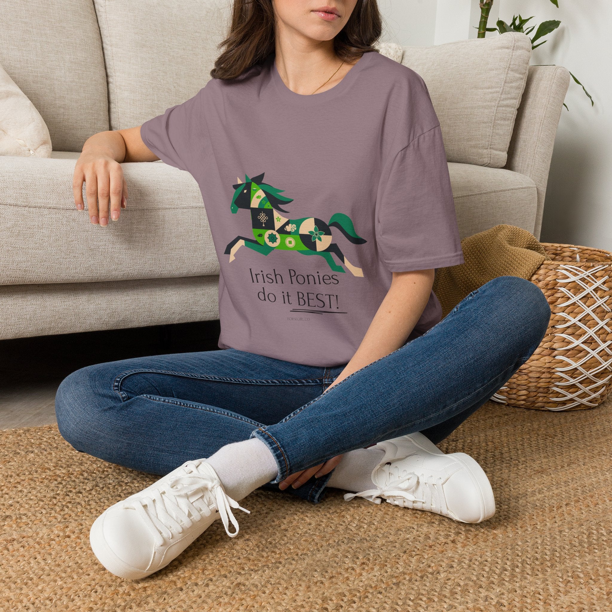 Irish Ponies Do It Best T-Shirt — St. Patrick’s Day Pony Graphic Tee