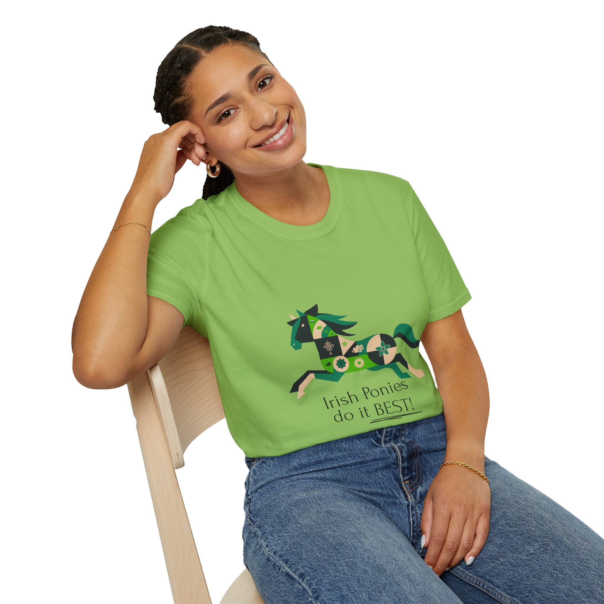 Irish Ponies Do It Best T-Shirt — St. Patrick’s Day Pony Graphic Tee