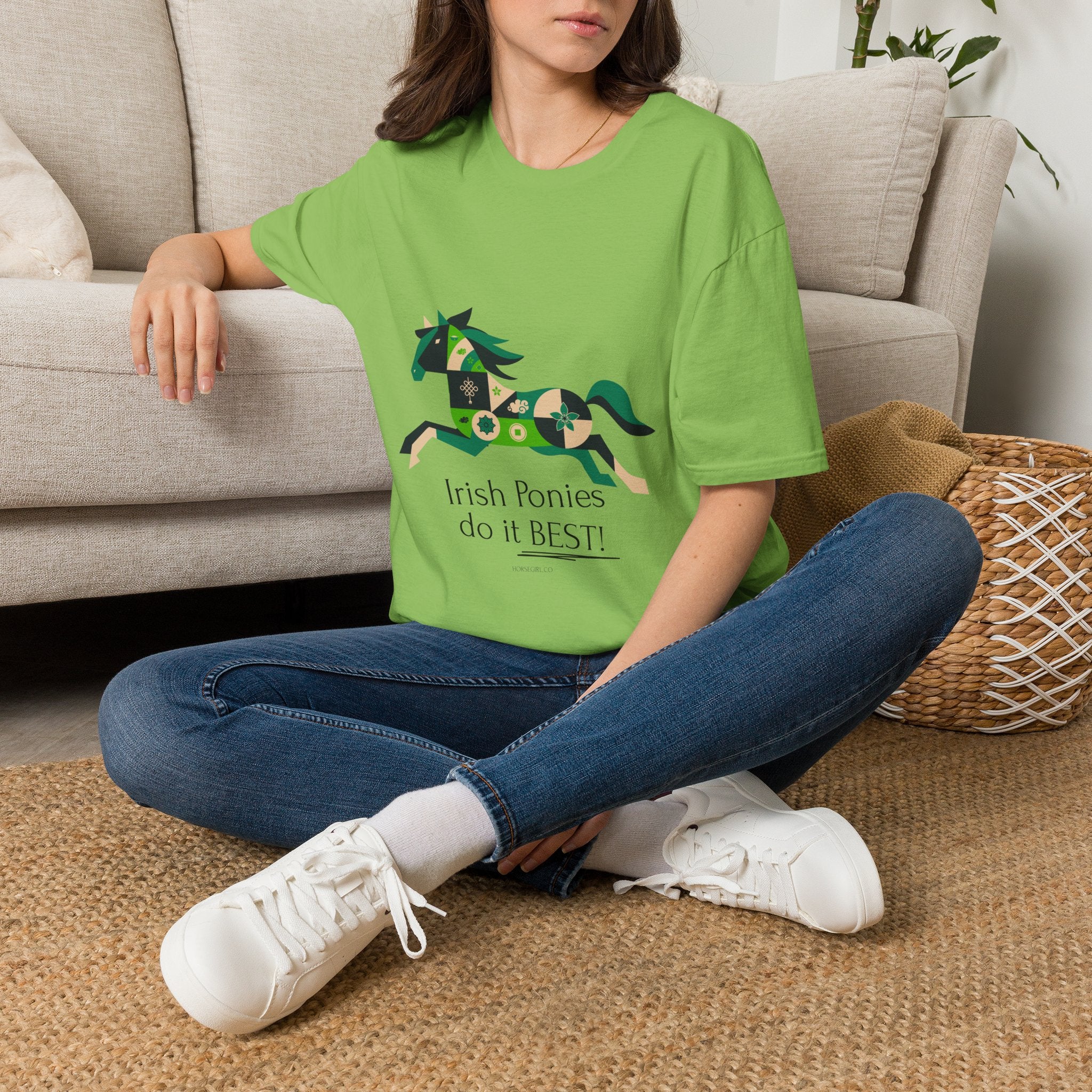 Irish Ponies Do It Best T-Shirt — St. Patrick’s Day Pony Graphic Tee