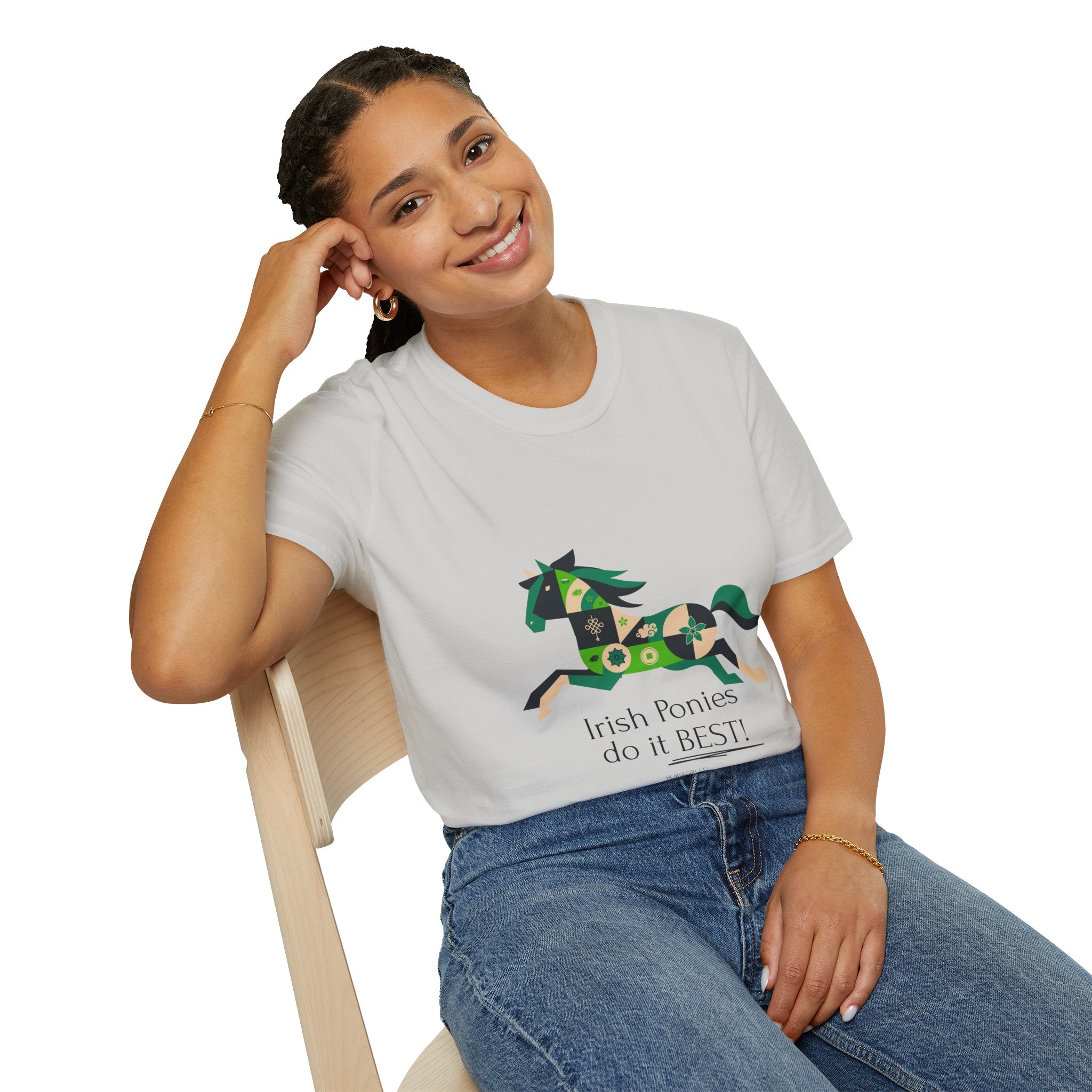 Irish Ponies Do It Best T-Shirt — St. Patrick’s Day Pony Graphic Tee