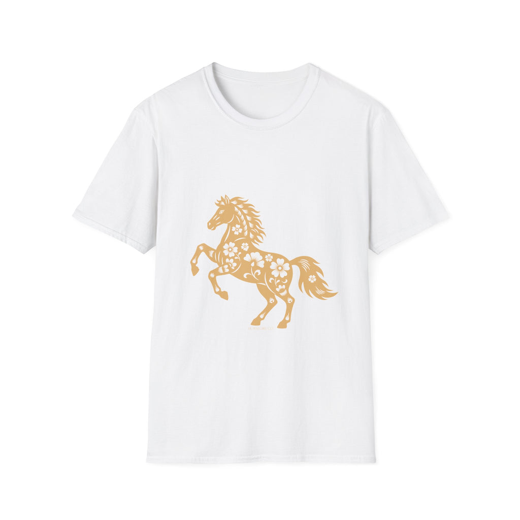 Horse Floral Graphic T-Shirt — Boho Floral Horse Tee