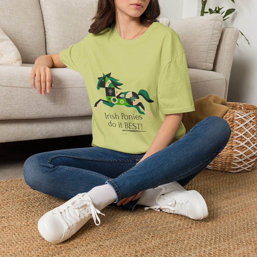 Irish Ponies Do It Best T-Shirt — St. Patrick’s Day Pony Graphic Tee