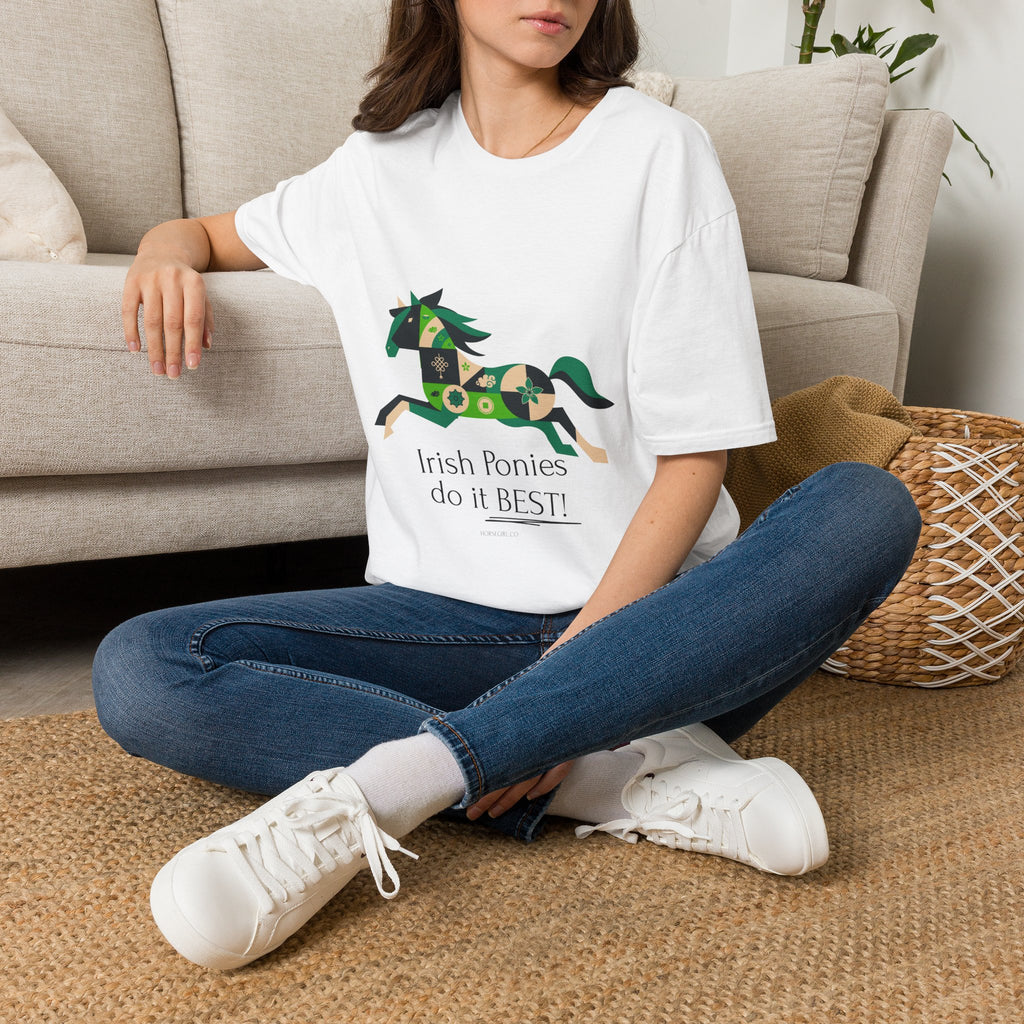 Irish Ponies Do It Best T-Shirt — St. Patrick’s Day Pony Graphic Tee
