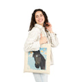 Horse Portrait Canvas Tote Bag — Floral Sky Horse Illustration