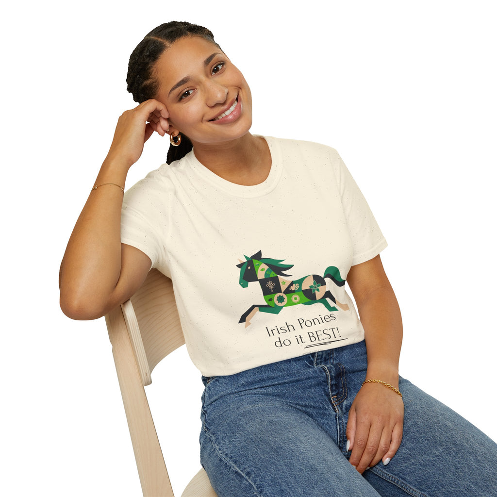 Irish Ponies Do It Best T-Shirt — St. Patrick’s Day Pony Graphic Tee