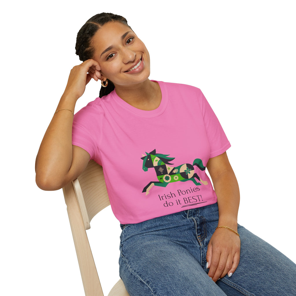 Irish Ponies Do It Best T-Shirt — St. Patrick’s Day Pony Graphic Tee