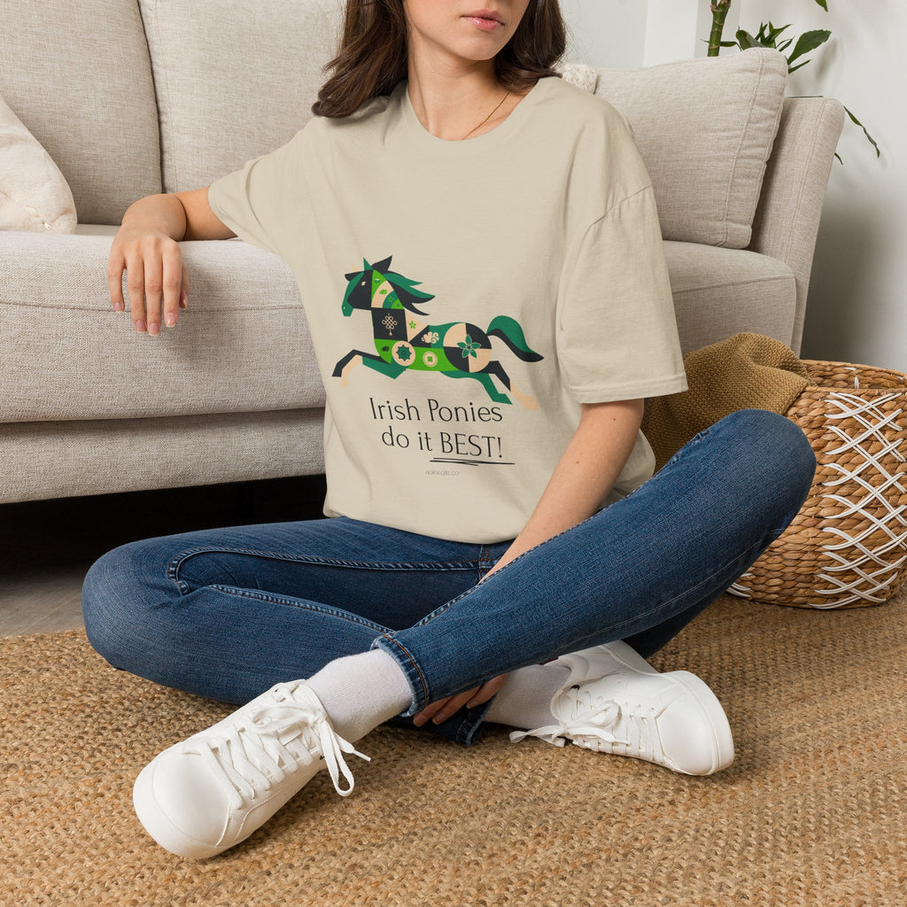 Irish Ponies Do It Best T-Shirt — St. Patrick’s Day Pony Graphic Tee