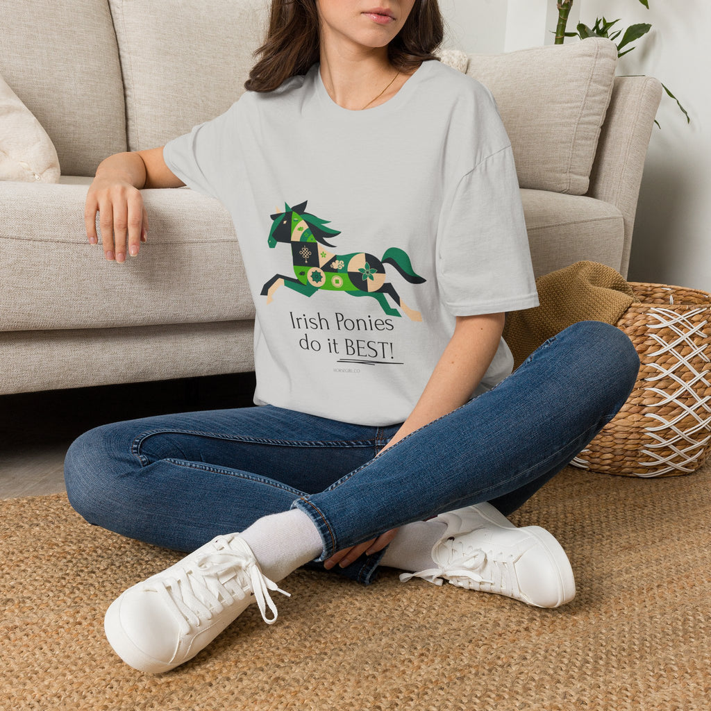 Irish Ponies Do It Best T-Shirt — St. Patrick’s Day Pony Graphic Tee